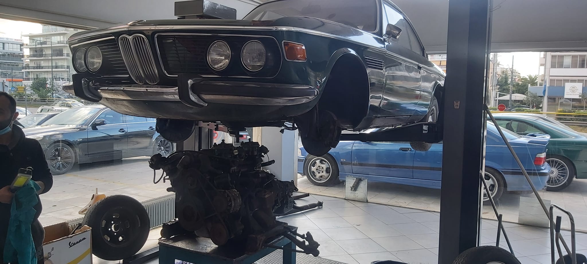 BMW E9 project πρίν και μετά image 2